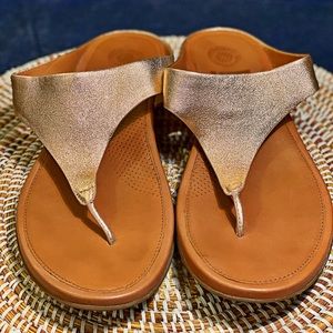 Copper Flip Flops